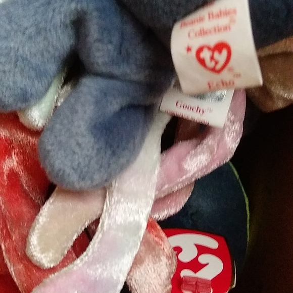 Ty Mystery 12 Each Rare VINTAGE: Pinchers-Inky- Quackers-Speedy-Wiggly-AND MORE! - Picture 13 of 14